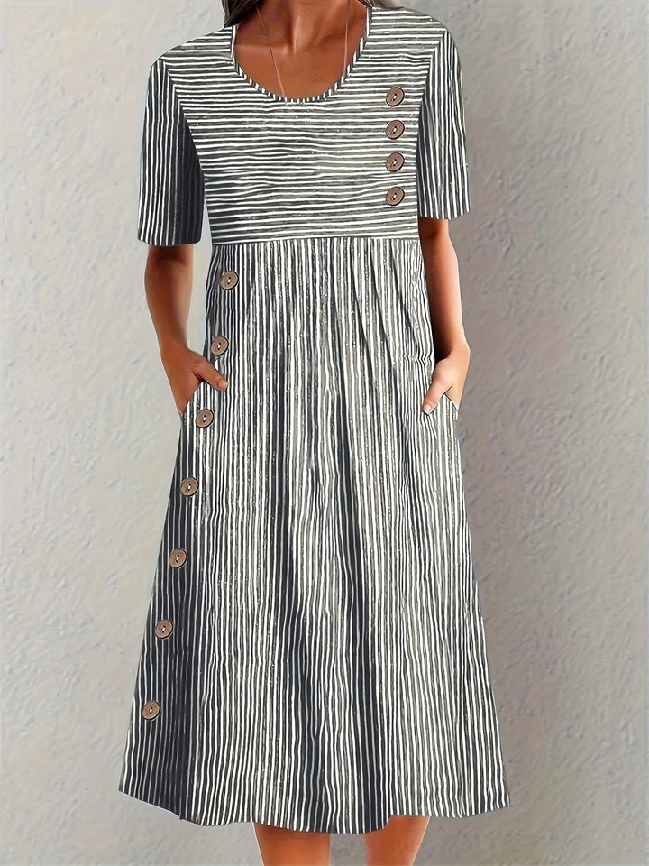 Marian - Vestido informal elegante para otoño