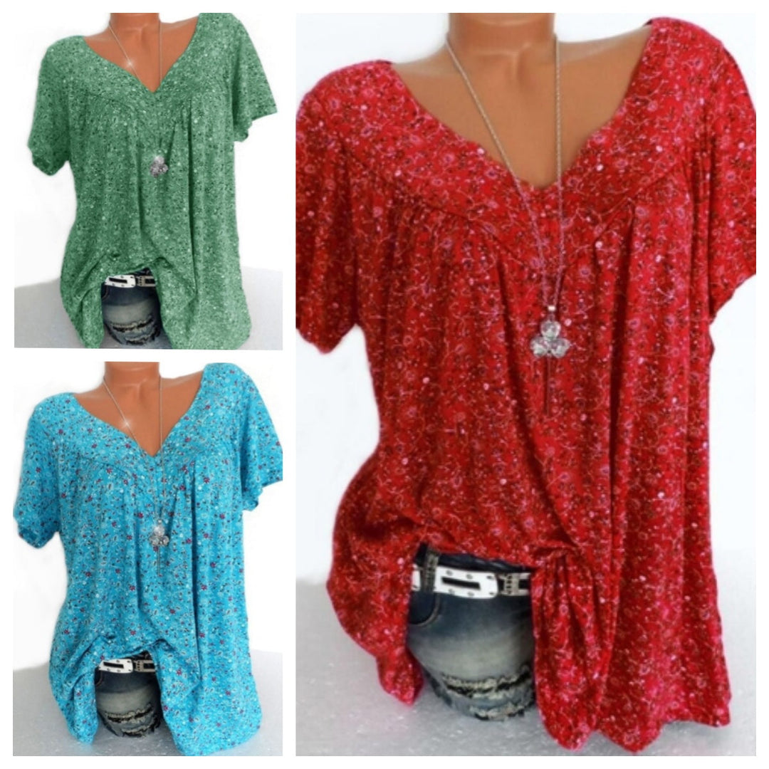 Talisyn - Blusa de lino de tacto suave