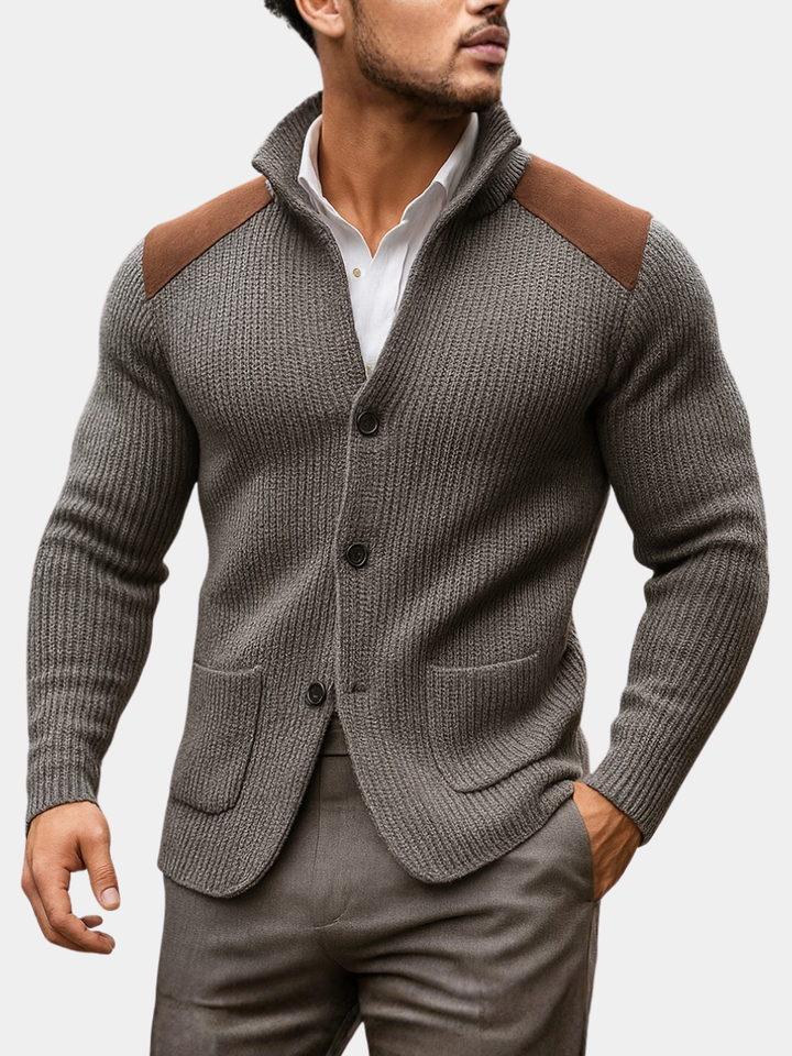 Navik - Blazer de punto estructurado