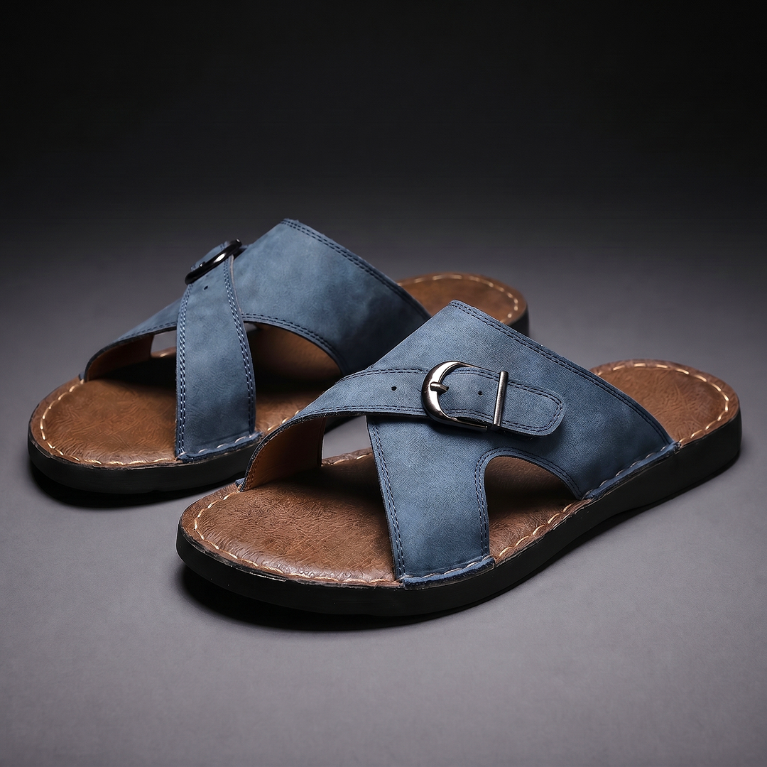 Camden - Sandalias cruzadas premium