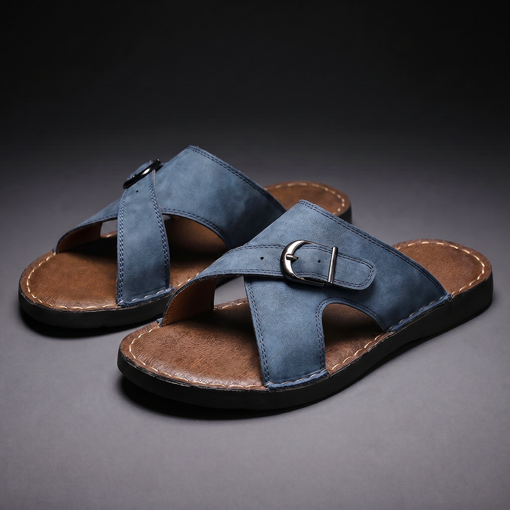 Camden - Sandalias cruzadas premium