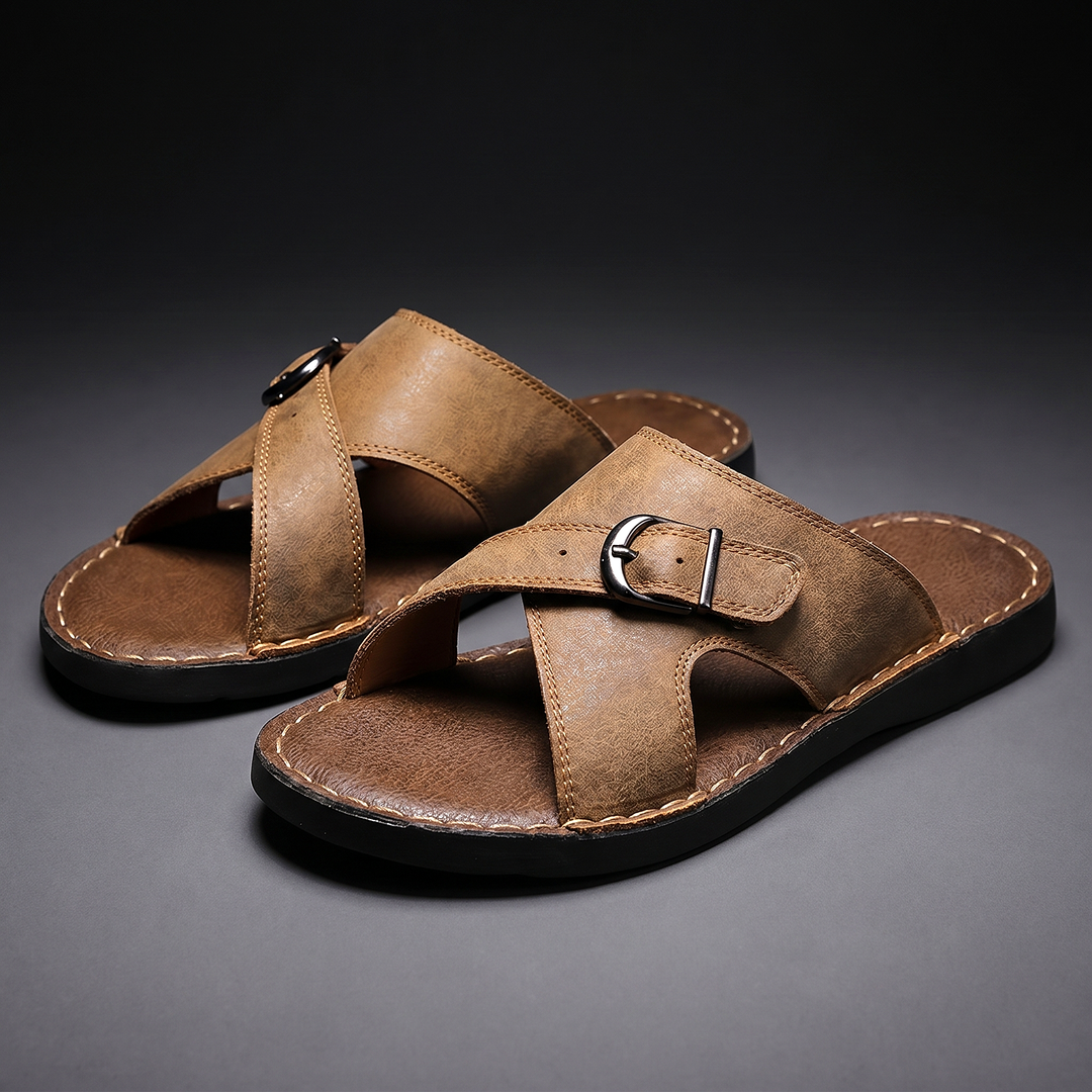 Camden - Sandalias cruzadas premium