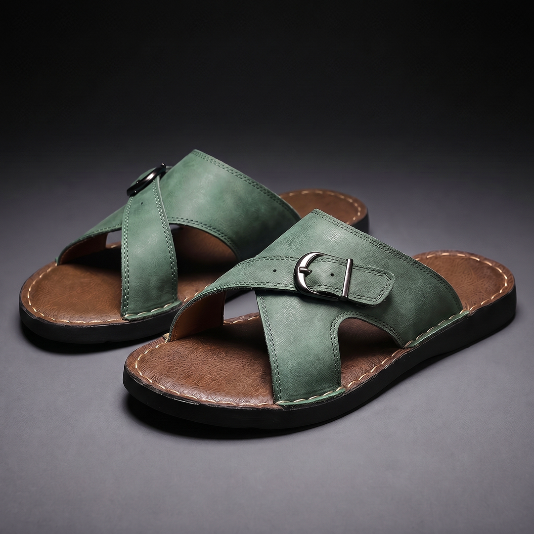 Camden - Sandalias cruzadas premium