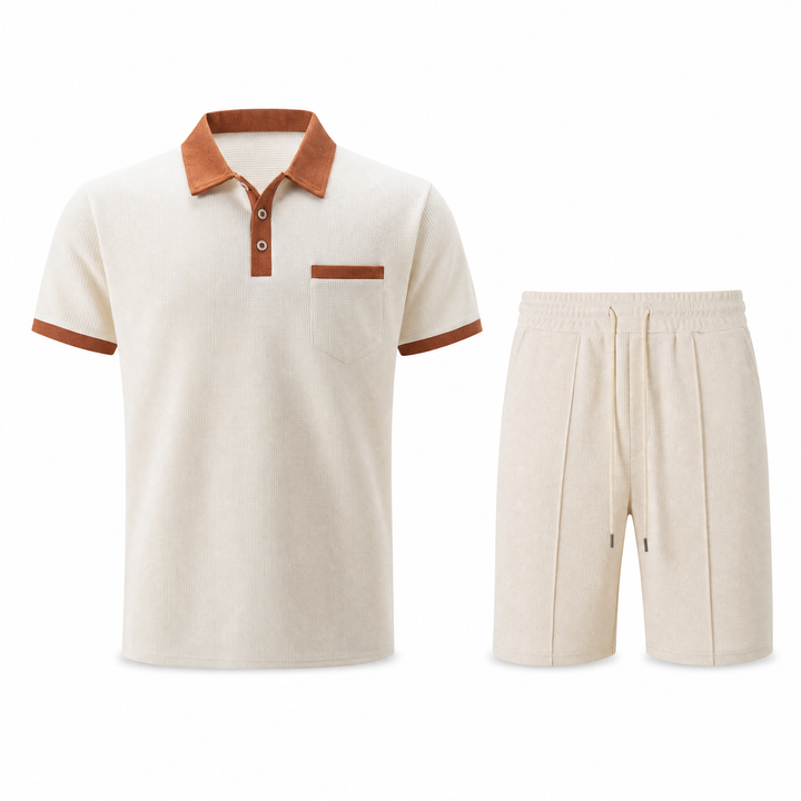 Huxford - Conjunto de polo suave al tacto
