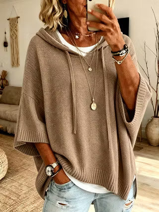 Zoralisse - Sudadera con capucha oversize y abrigadora