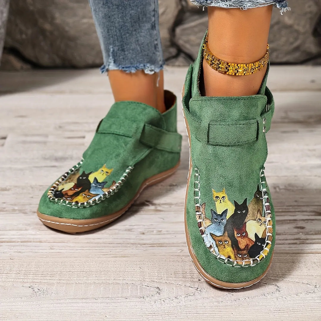 Cara - Mocasines cómodos con detalle de hebilla