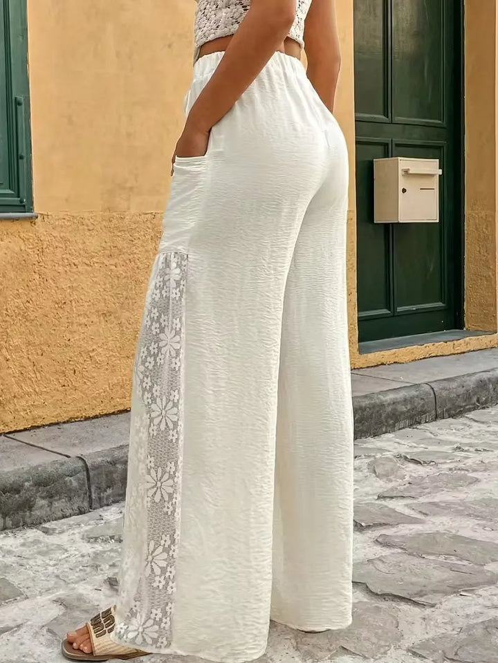 Carlotta - Pantalón de encaje ligero