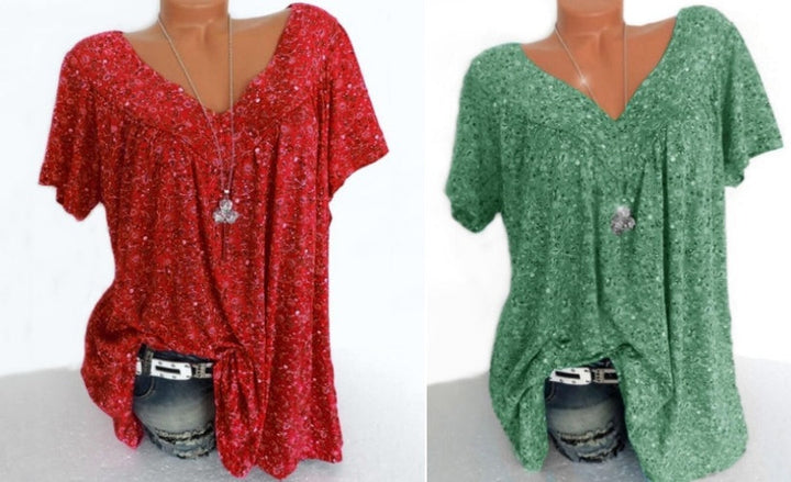 Talisyn - Blusa de lino de tacto suave
