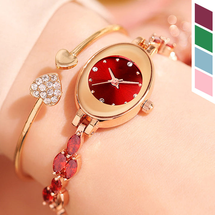 Vianne - Reloj de pulsera brillante