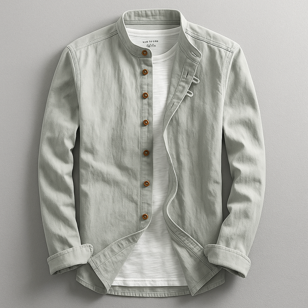 Quade - Camisa casual de botones