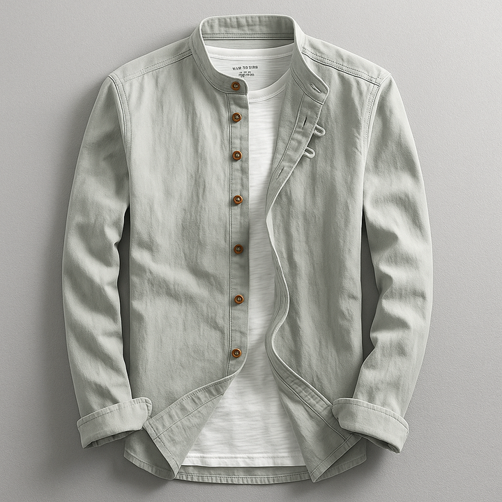 Quade - Camisa casual de botones