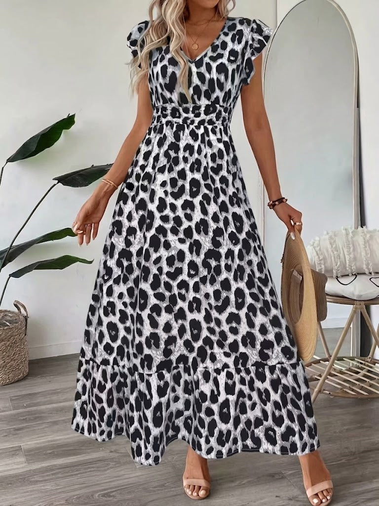 Osyrel - Vestido midi estampado