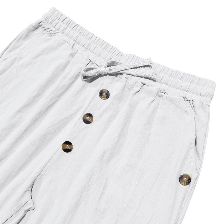 Seymour - Pantalón de verano con jareta ajustable