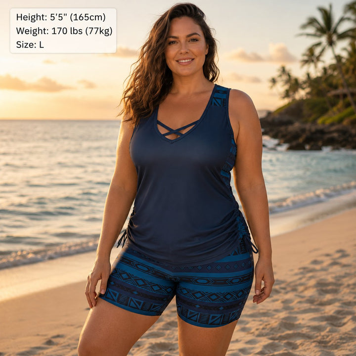 Primara - Conjunto de tankini moldeador