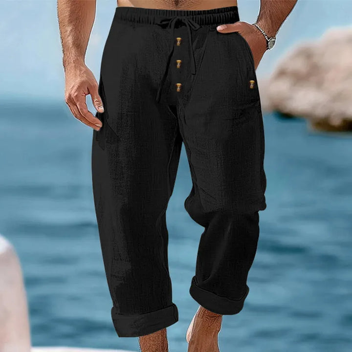 Seymour - Pantalón de verano con jareta ajustable