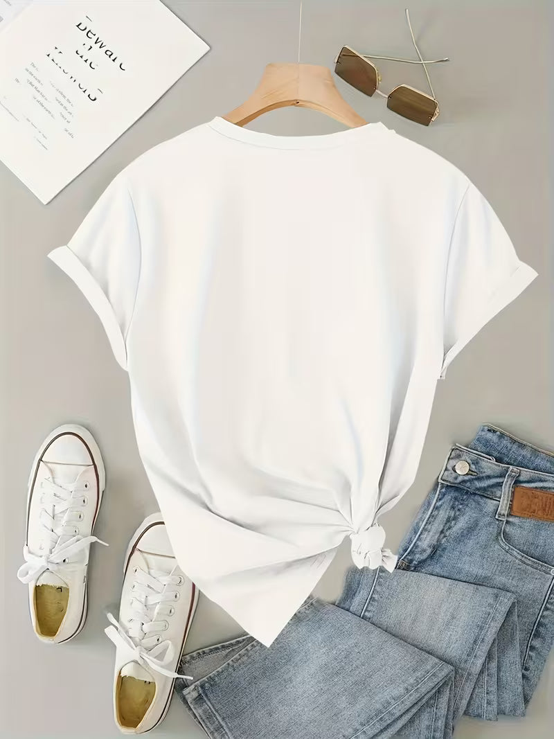 Sarai - Playera gráfica Corazón de Café
