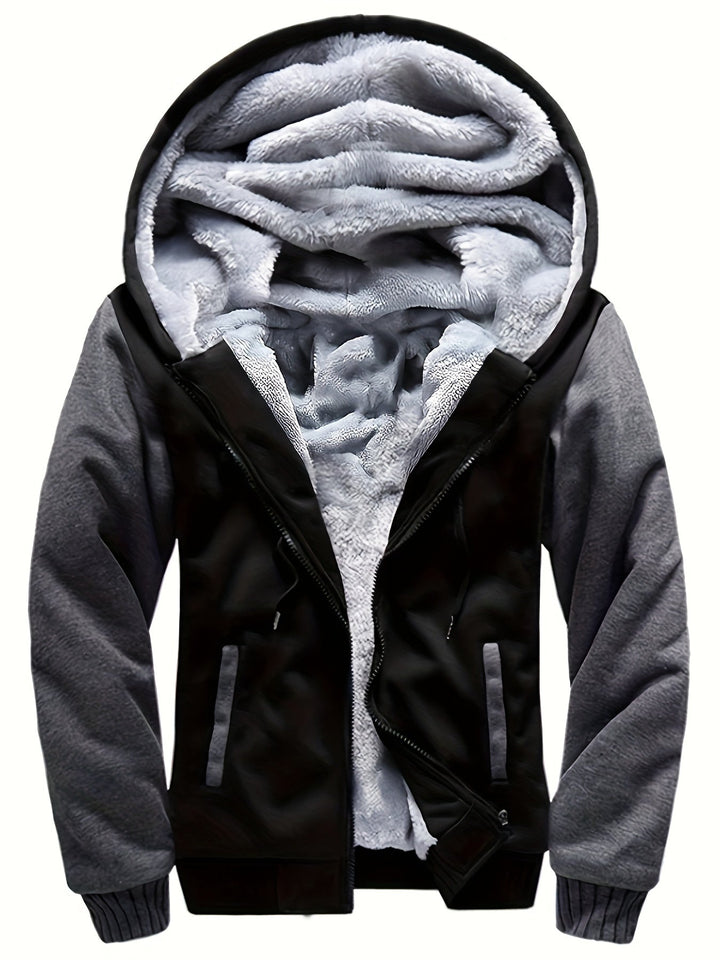 Dax - Sudadera con capucha de alto gramaje con estampado de camuflaje