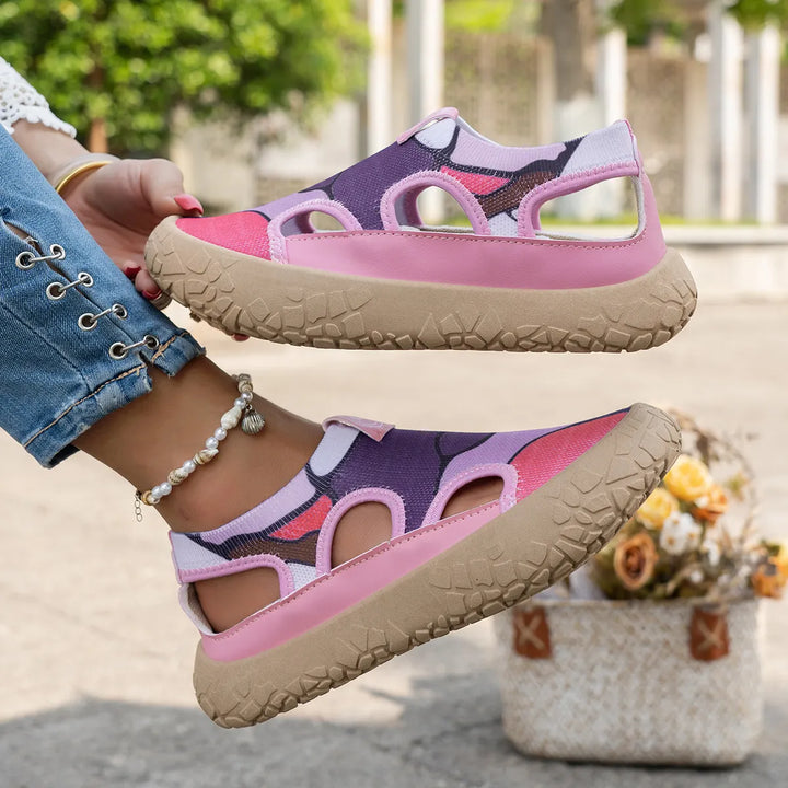 Maelina - Tenis para caminar ortopédicos con amortiguación