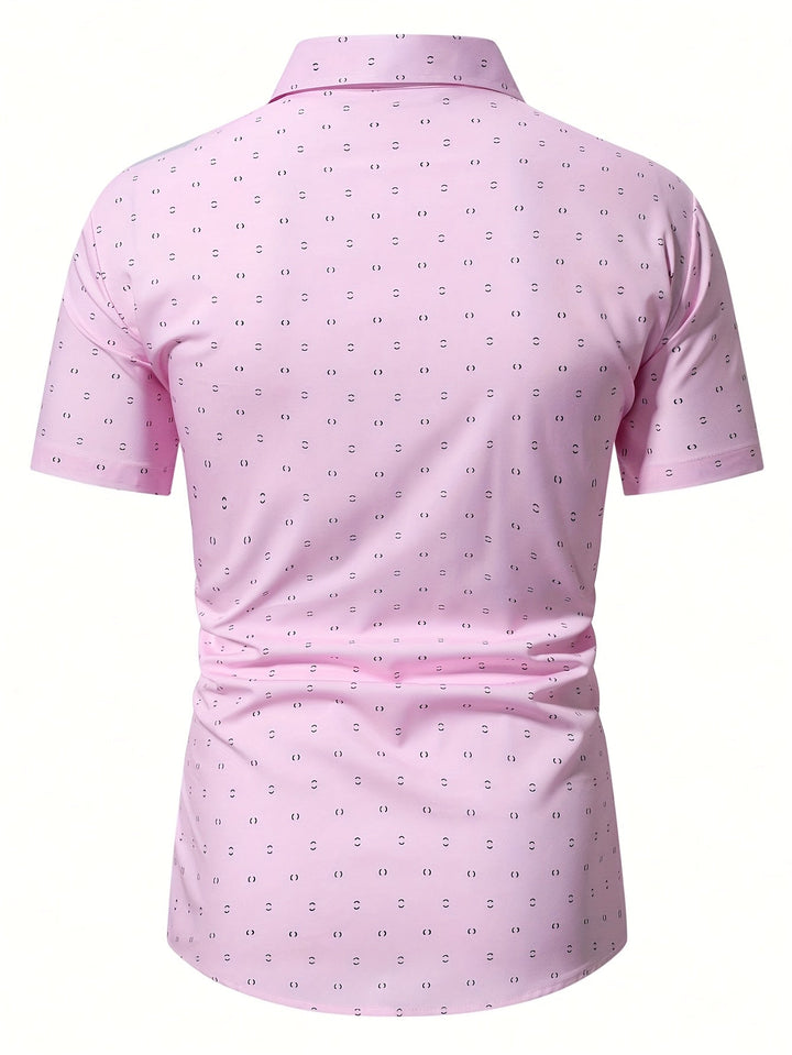 Mavlor - Camisa estampada de tacto suave