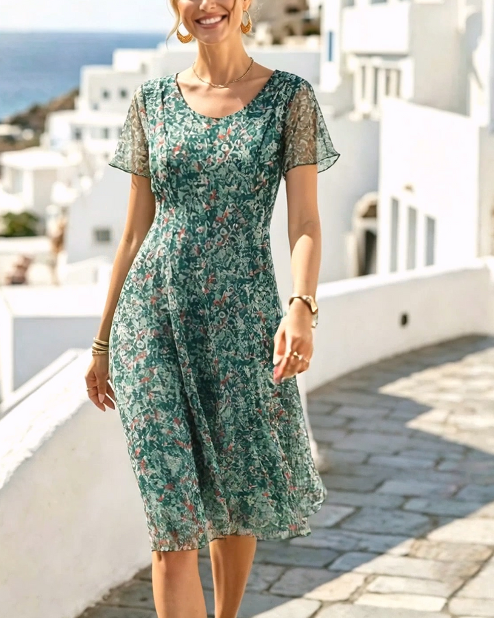 Kynara - Vestido estampado a la rodilla