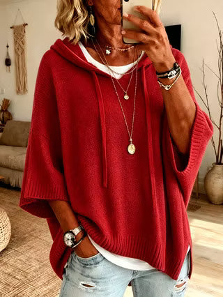 Zoralisse - Sudadera con capucha oversize y abrigadora