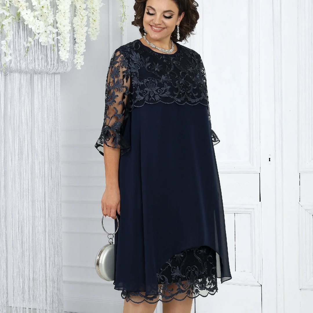 Noreliya - Vestido casual elegante