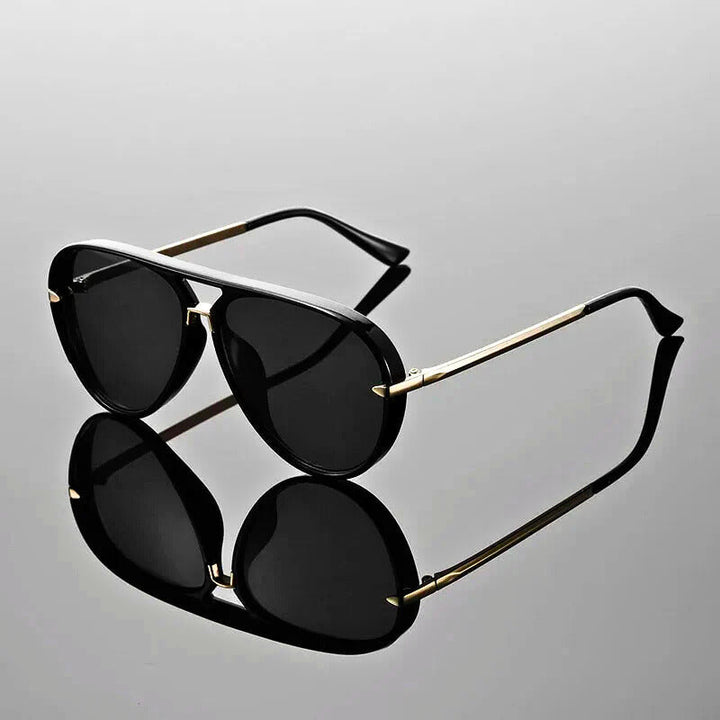 Weron - Lentes de sol estilo aviador ligeros
