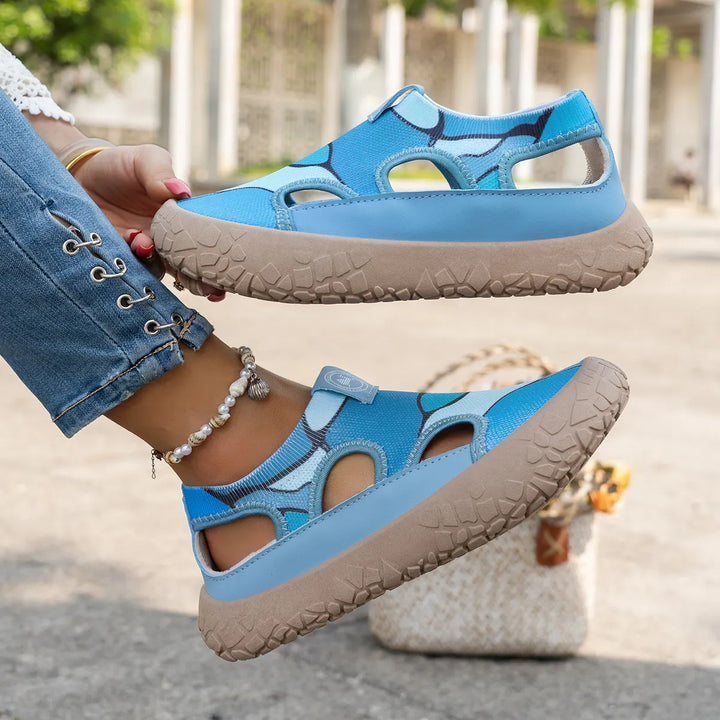 Maelina - Tenis para caminar ortopédicos con amortiguación