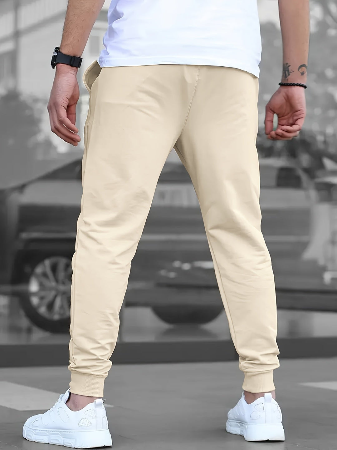 Vaughn - Pantalones jogger de tacto suave