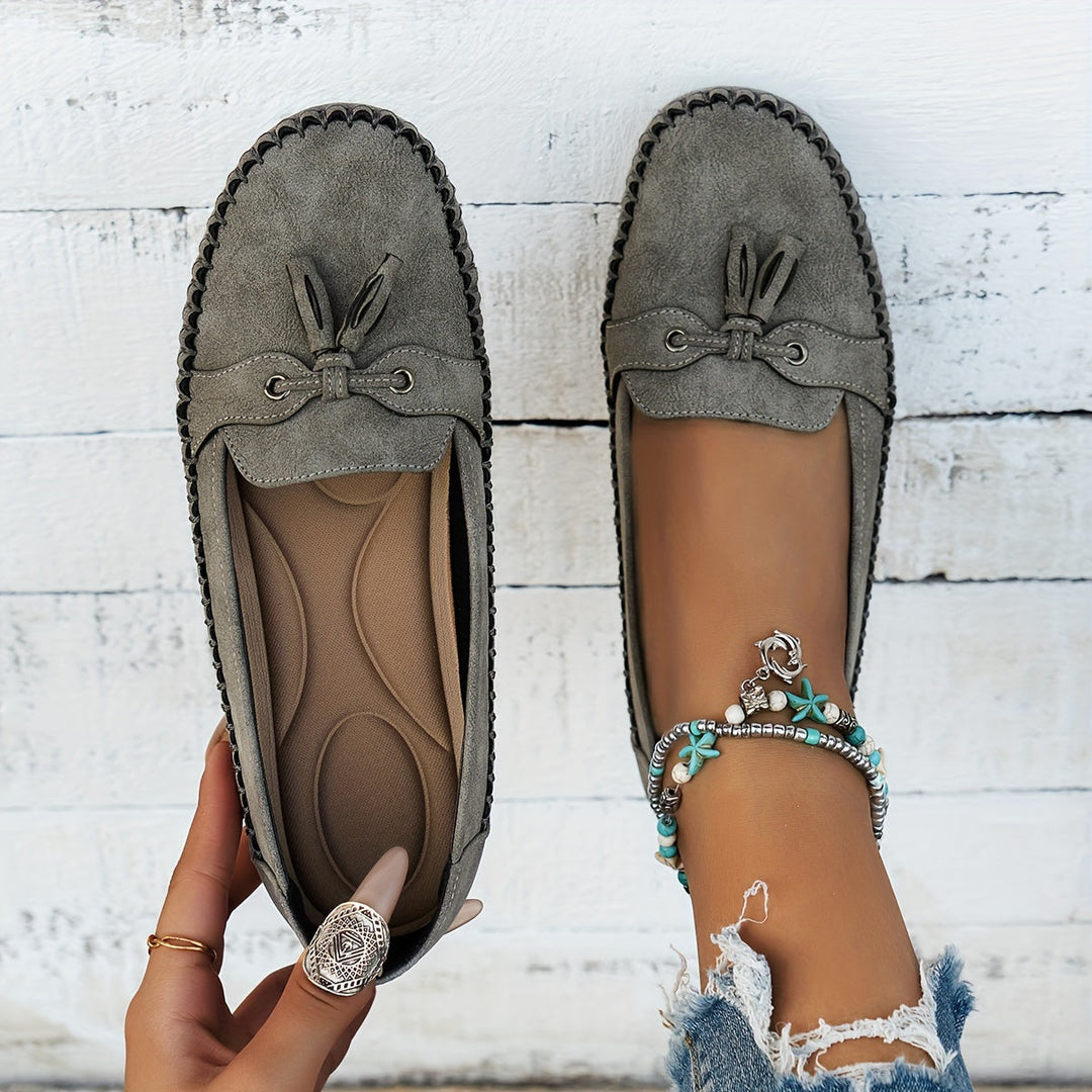 Stella - Mocasines con borlas acolchados