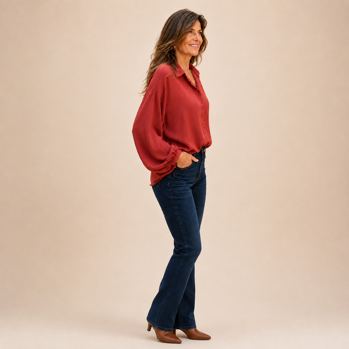 Adorina - Blusa fluida