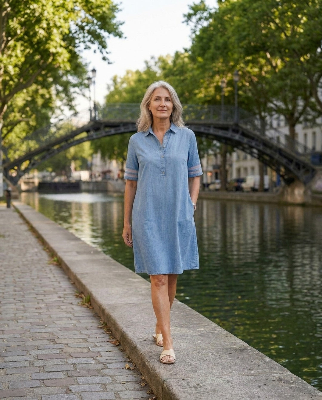 Corinna - Vestido ligero de línea A