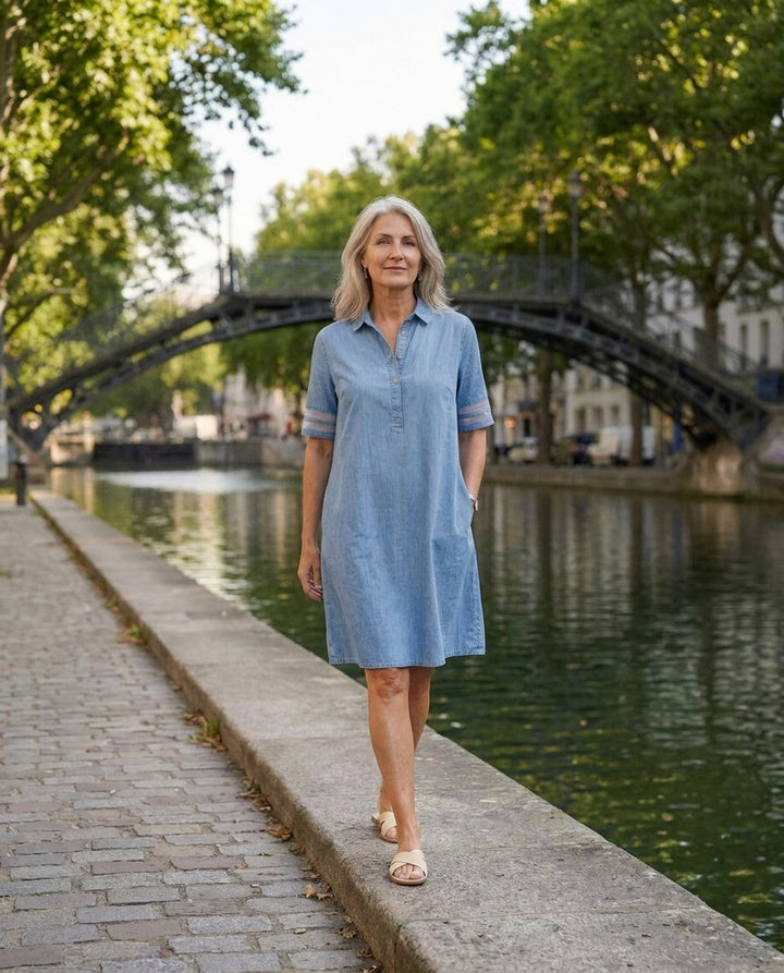 Corinna - Vestido ligero de línea A