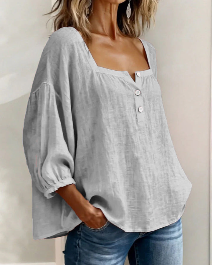 Zoya - Blusa de lino fresca