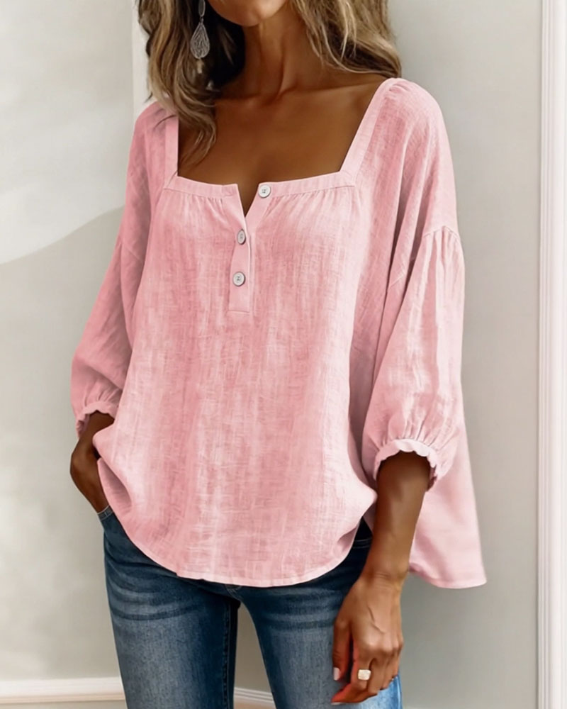 Zoya - Blusa de lino fresca