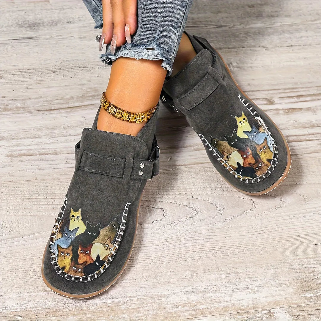 Cara - Mocasines cómodos con detalle de hebilla