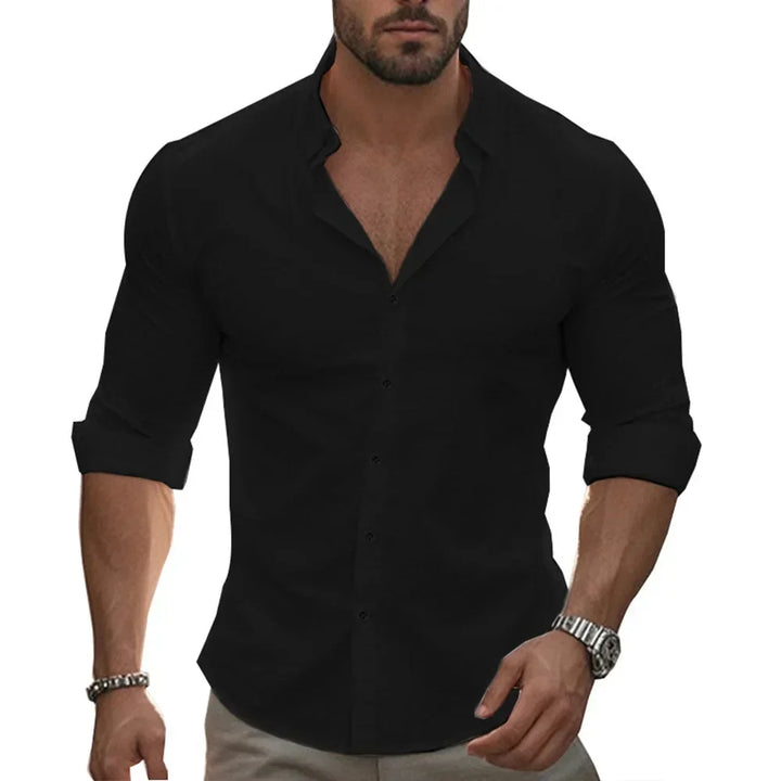 Harcroft - Camisa de lino ligera