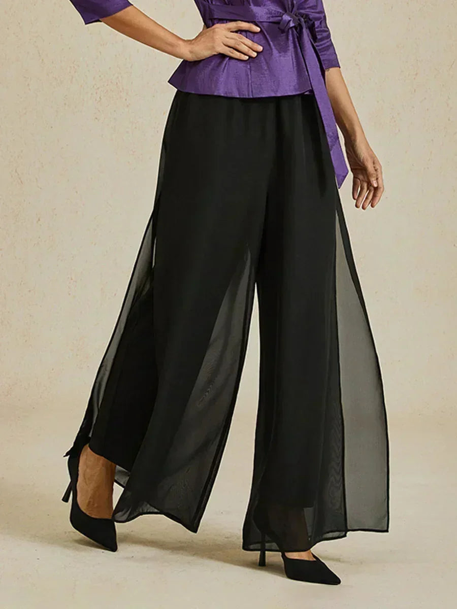 Tairess - Pantalón de pierna ancha