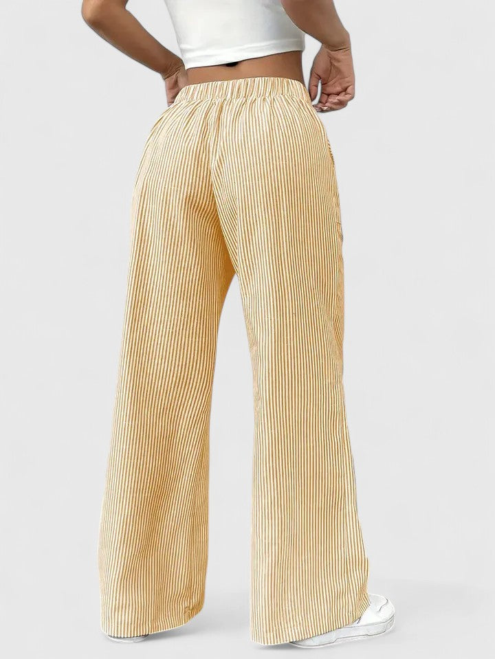 Chelsea - Pantalones con cordón ajustable de tacto suave