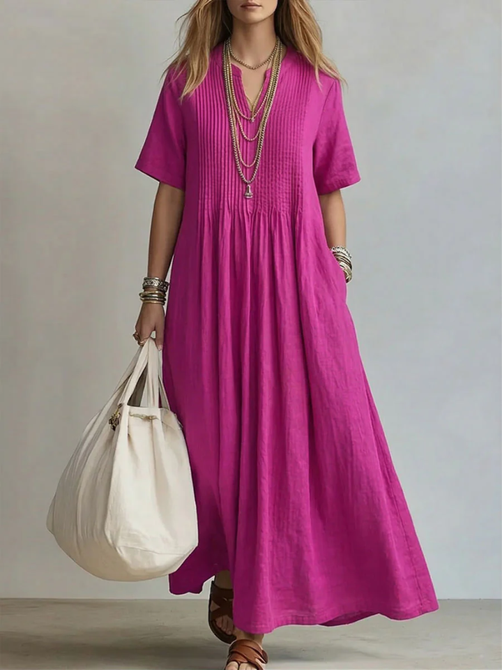 Wren - Vestido plisado ligero