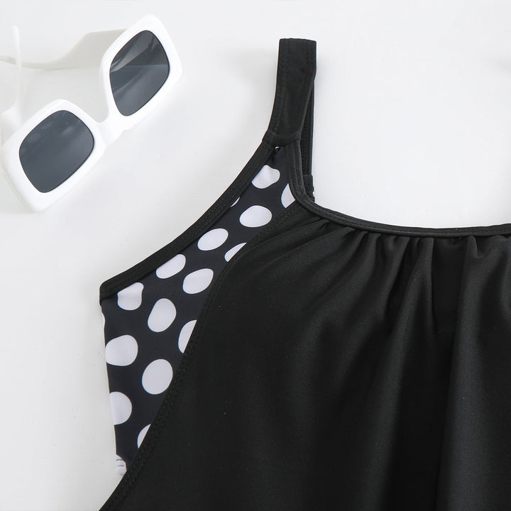 Celandine - Conjunto de bikini retro de secado rápido con estampado de lunares