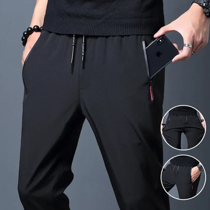 Rollo - Pantalones informales elegantes