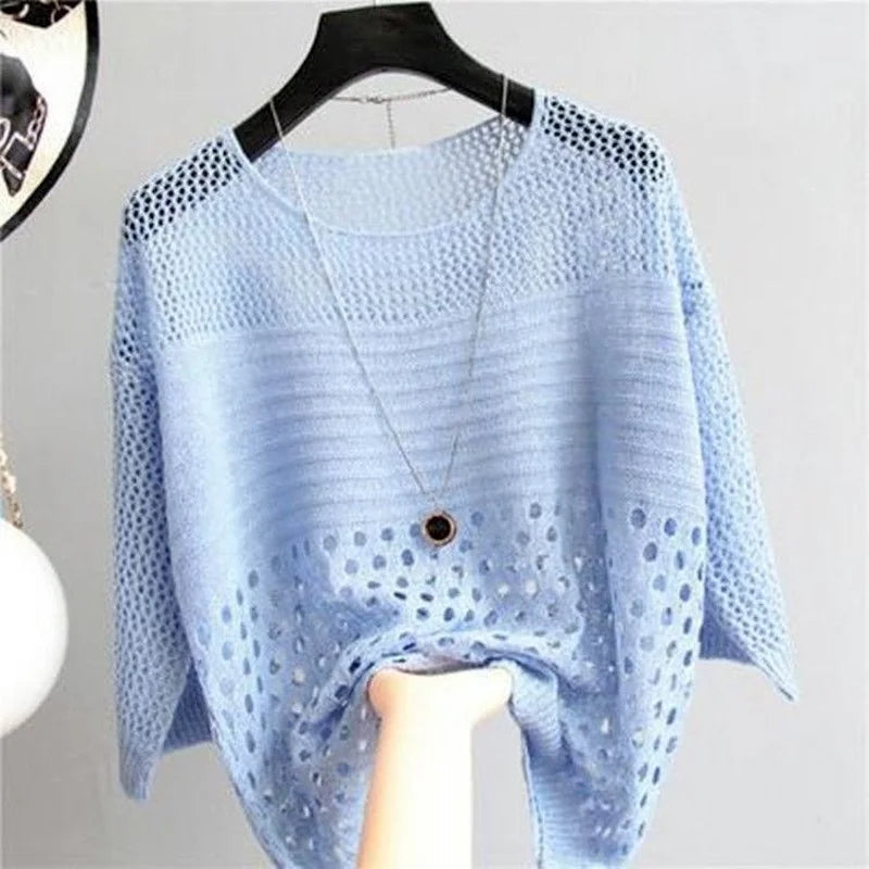 Kambria - Blusa elegante y casual de punto