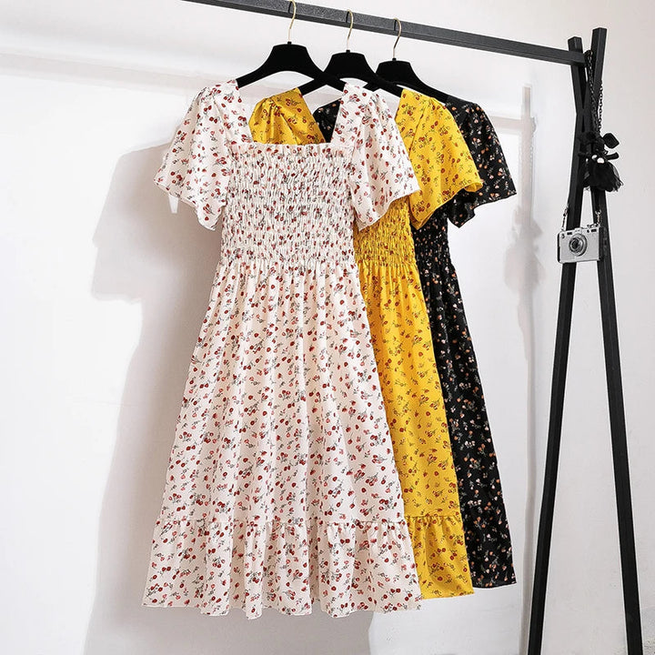 Michaela - Vestido floral elegante y casual