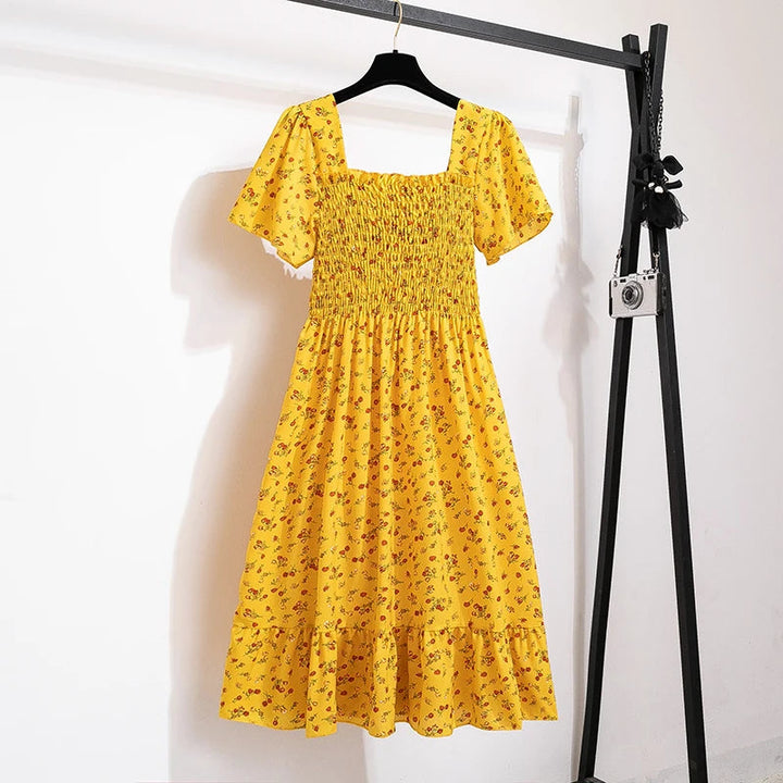 Michaela - Vestido floral elegante y casual