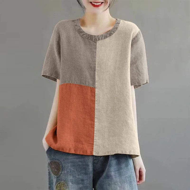 Mahalia - Blusa elegante informal