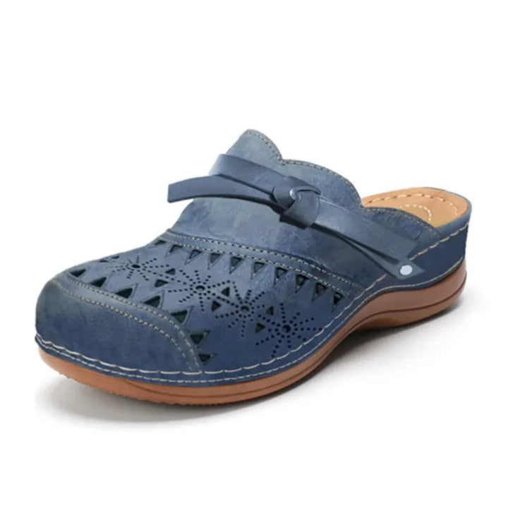 Mallory - Zuecos cómodos con diseño calado