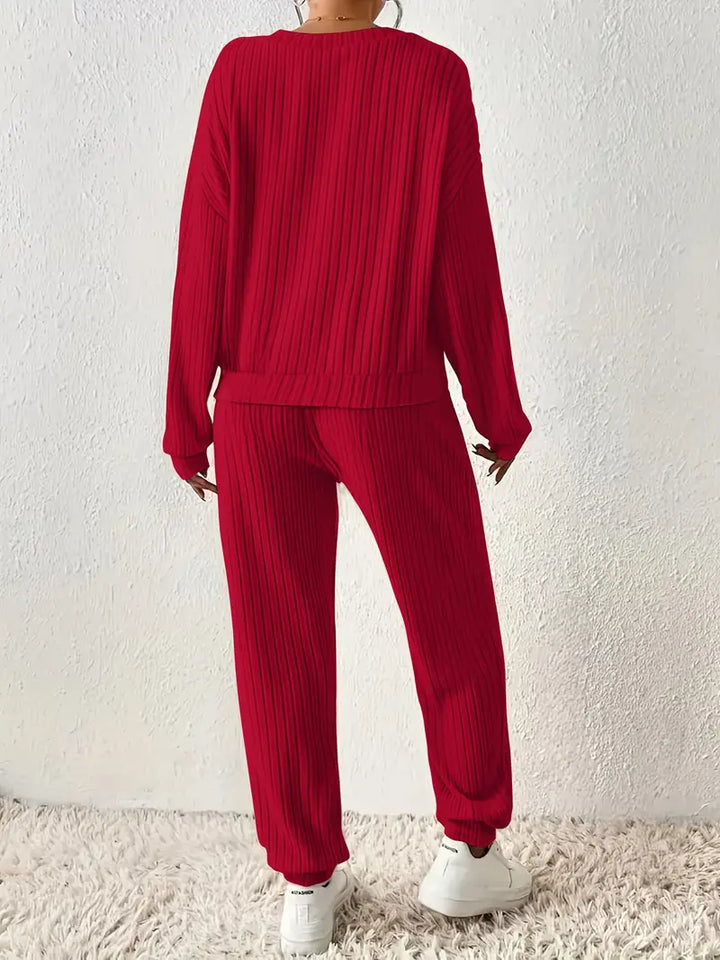 Kara - Elegante conjunto informal de dos piezas