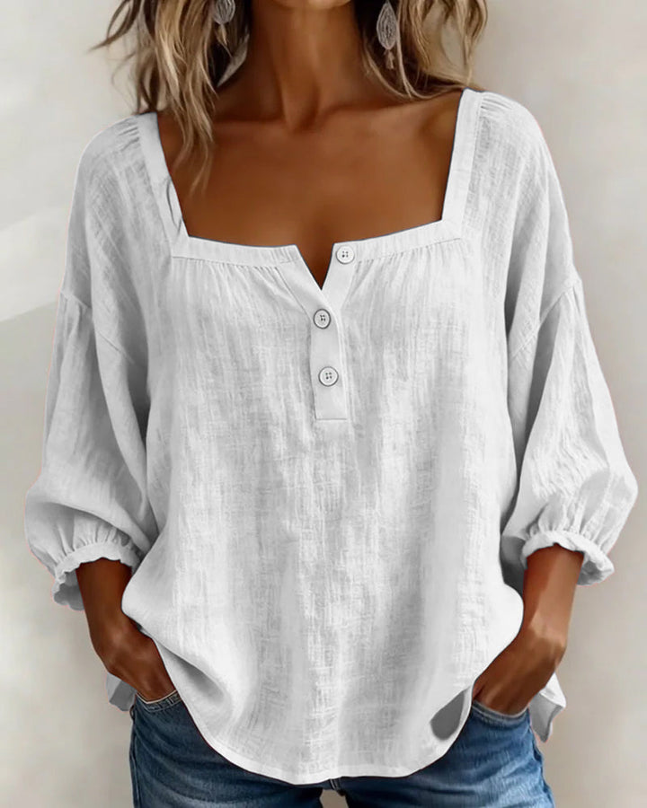 Zoya - Blusa de lino fresca