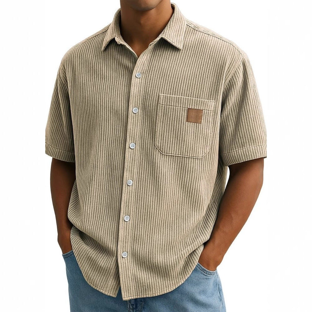 Anwick - Camisa de piqué suave al tacto
